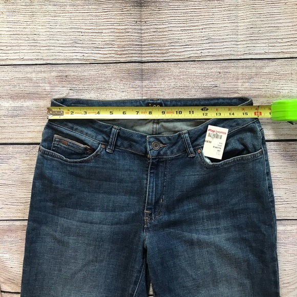 Women’s Lee Modern Series Straight Leg Jeans-sz 12 - Picture 7 of 10